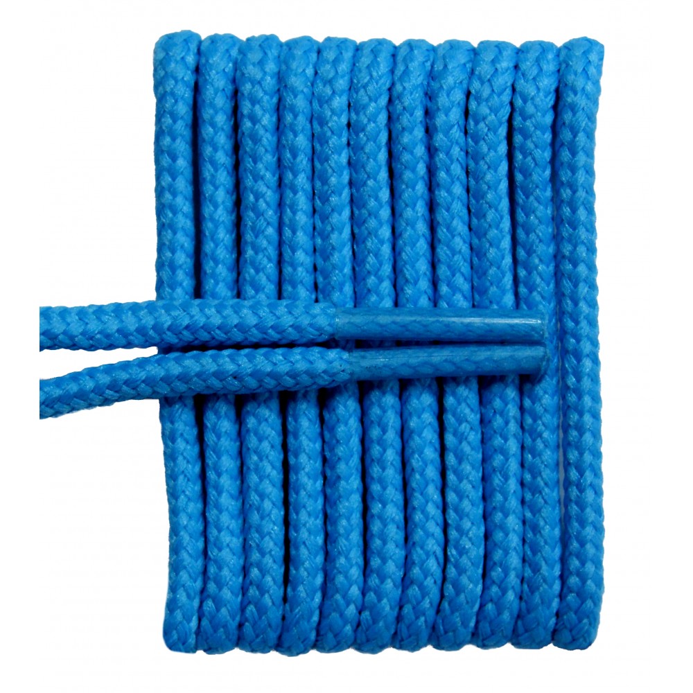 blue round laces